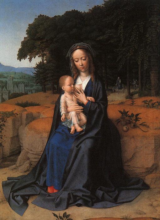 The Rest on the Flight into Egypt_1, Gerard David